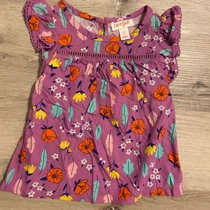 Cat & Jack floral print toddlers shirt